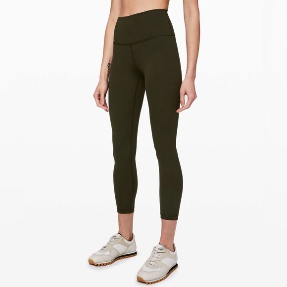 Lululemon Wunder Under High-Rise Tight 25" *Full-On Luxtreme Olive Size 4 - Picture 1 of 12